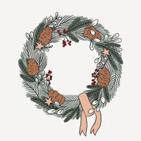 Wreath GIF by Mud Urban Flowers - Find & Share on GIPHY