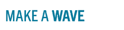 Make A Wave Maw Sticker by Surf Aid