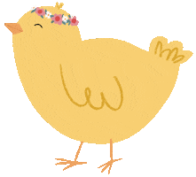 Baby Animals Chicken Sticker
