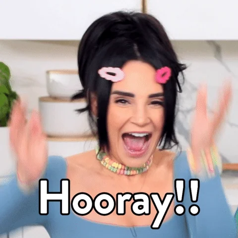 Happy First Place GIF by Rosanna Pansino