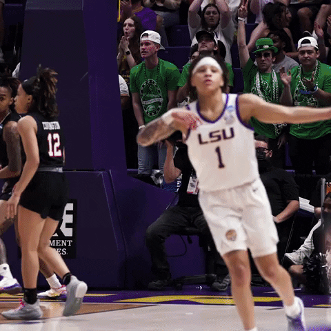 March Madness Basketball GIF by LSU Tigers