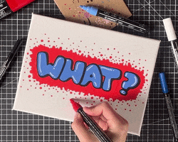 Lettering What GIF by STABILO