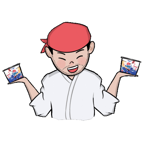 Happy Sticker by gojiroramen