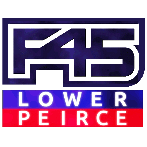 f45lowerpeirce Sticker