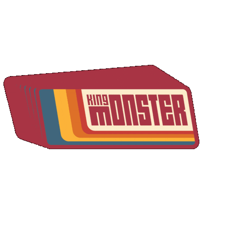Retro Sticker by kingmonster