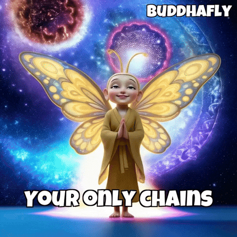 Butterfly Unfurl GIF by BuddhaFlyJourney