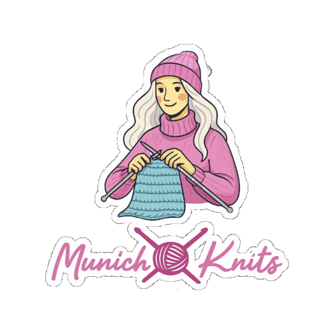 Knitting Festival Sticker by Munich Knits