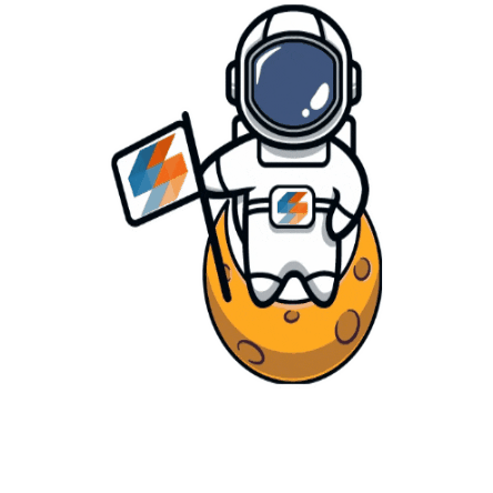 Astronaut Sticker by SparkPoint for iOS & Android | GIPHY