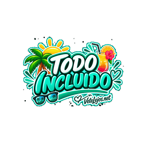 Hotel Todo Incluido Sticker by Vetelejosnet