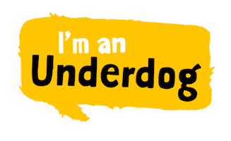 Underdog Sticker by Dogs Trust