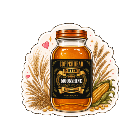 North Bay Love Sticker by CopperheadDistillery