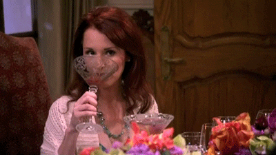 New trending GIF online: drinking, real housewives, tgif, rhobh ...