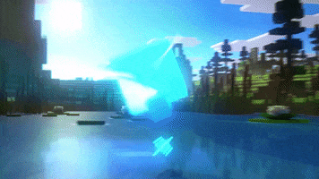 Excited Lets Go GIF by Minecraft