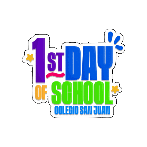 1St Day Of School Sticker by CSJE