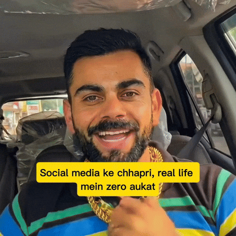 Social Media Kohli GIF