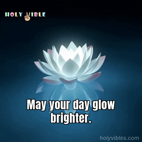 Lotus Blessing GIF by Holy Vibles