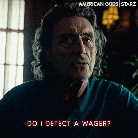 Betting Season 3 GIF by American Gods