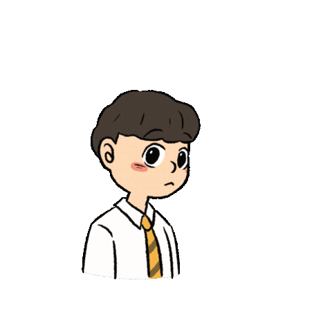 Afraid Sticker