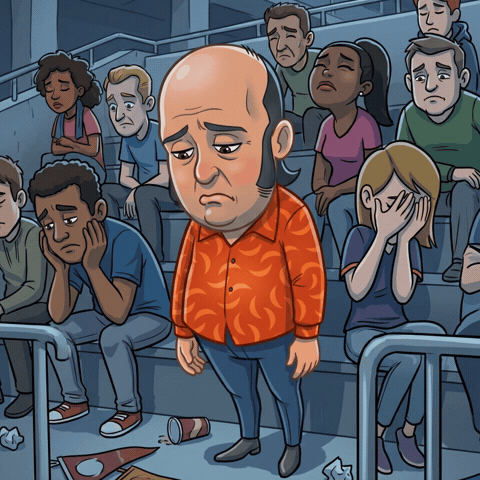 Sad Football GIF by MGA Games