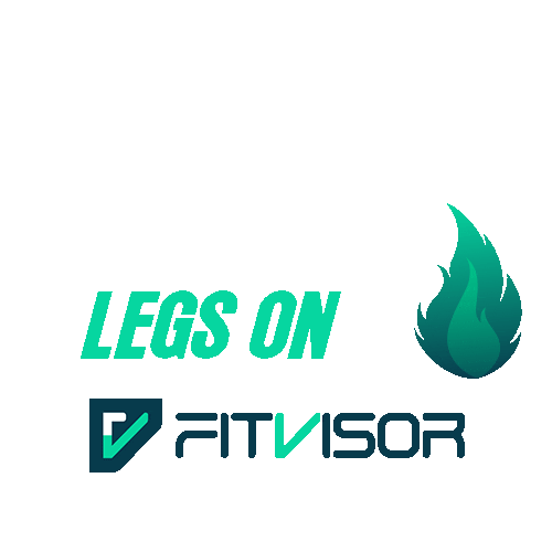 Legs Day Sticker by Fitvisor
