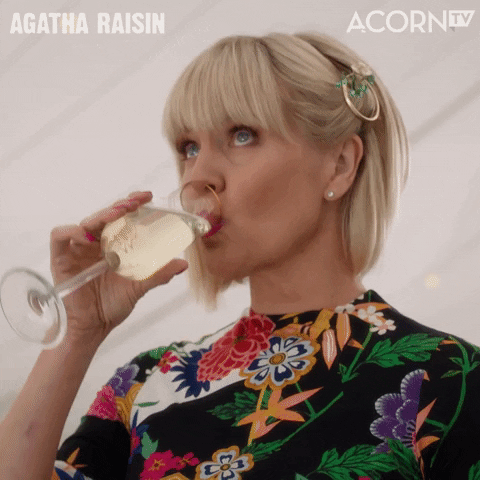 Agatha Raisin Wow GIF by Acorn TV Latin America