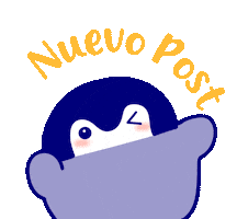Penguin Nuevo Post Sticker