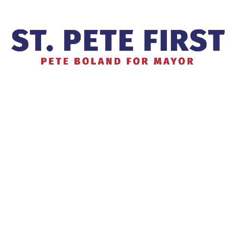 Pete for St. Pete Sticker