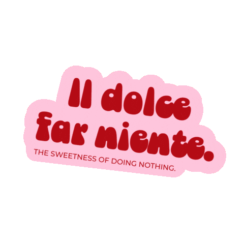 Ladolcevita Sticker by Luamaya