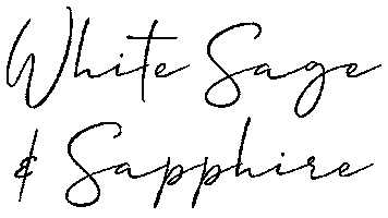 White Sage & Sapphire Sticker