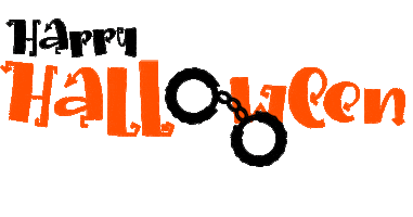 Halloween Orange Sticker