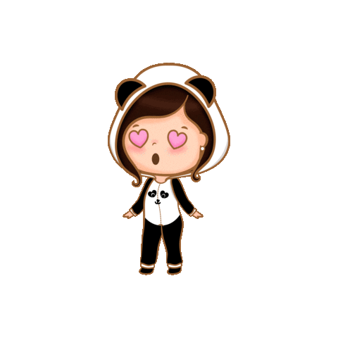 Panda Onesie Sticker