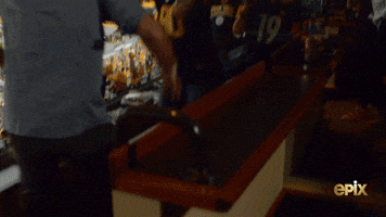 Nfl Cheers GIF by NFL: The Grind on EPIX