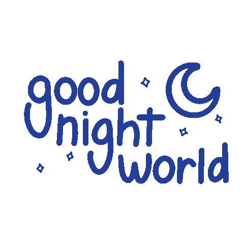 Sleepy Good Night Sticker