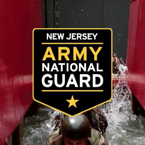 Jersey City Bayonne GIF by California Army National Guard