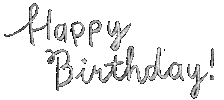 Happy Birthday Sticker