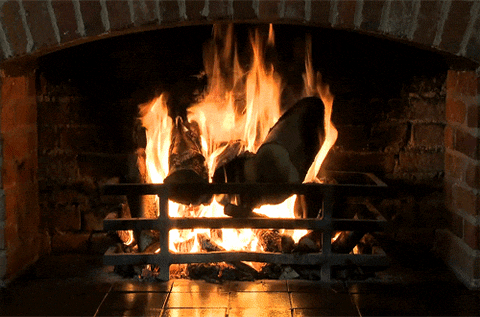 fireplace GIF