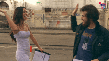 Happy Celebration GIF by Beauty and the Geek Australia