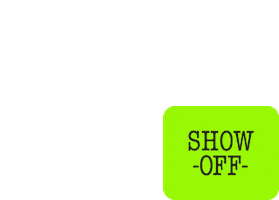 Typography Grocery Sticker