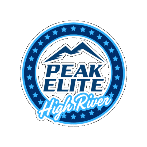 Highriver Sticker by Peak Elite Cheerleading