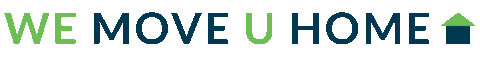 We Move U Home Sticker