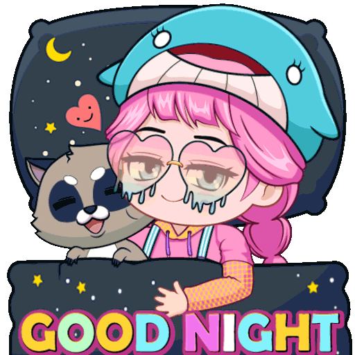 Good Night Girl GIF