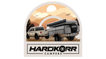 Gladiator Camping Sticker by Hardkorr