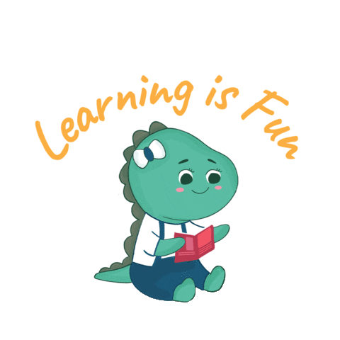 Fun Learn Sticker by DinoStaury