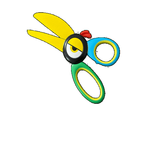 Eye Scissors Sticker by Handy Famm