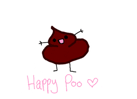happy poo GIF
