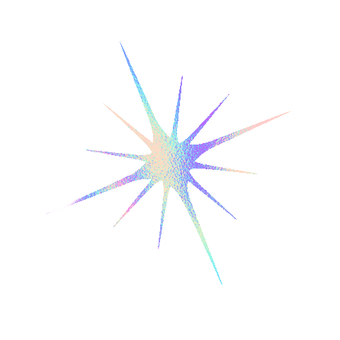 Star Blink Sticker by makeoverid