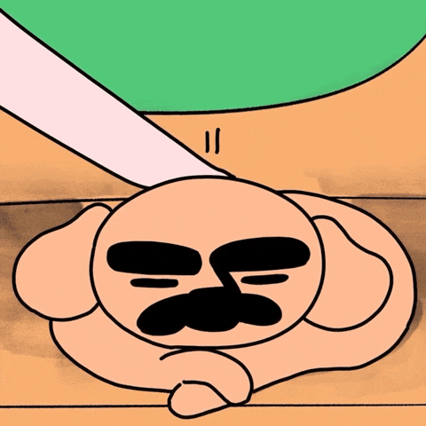 Scared Loop GIF by KETNIPZ