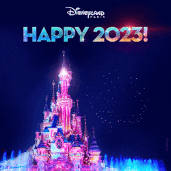 Happy New Year Magic GIF by Disneyland Paris