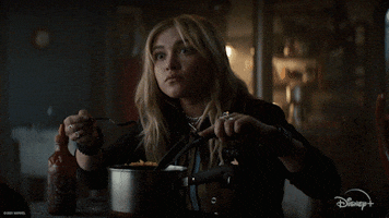 Excited Mac And Cheese GIF by Marvel Studios
