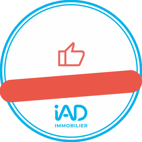 Immobilier Id Sticker by iad France